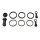 Kit r&eacute;paration &eacute;trier de frein BCR-115 pour Honda CBR 1000 1100 NHX 110 PCX SH 125 ST 1300
