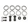 Kit r&eacute;paration &eacute;trier de frein BCF-119 pour Honda CB 600 750 CBF 600 CBR 600 1000 TRX 450 VFR 750