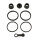 Kit r&eacute;paration &eacute;trier de frein BCF-108 pour Honda CX GL VF VT XL XL-V