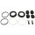 Brake caliper repair kit BCF-104 for Honda CBX 1000 GL 1000 1100 Goldwing
