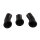 Luftfiltergummi Set f&uuml;r Kawasaki S1 250 Mach1 71-76 11015-027 11015-028