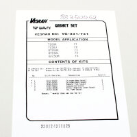 Set completo di guarnizioni motore per Suzuki GT 250...