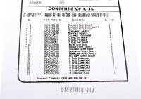 Set completo di guarnizioni motore per Yamaha XJ 550...