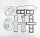 Engine gasket set Yamaha XJ 600 NH NN SN SH