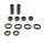 Kit di riparazione dei cuscinetti del forcellone per Honda CR 125 250 500 R 1985-1988