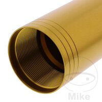 Dip tube fork aluminium gold JMP for Yamaha YZF 600 R6 # 2008-2015