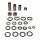 Kit de r&eacute;paration du levier de renvoi ABR pour Yamaha YZ 125 250 490 # 1983-1985