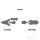 Dirt deflector foam set for KTM SX 50 LC # 2016-2020