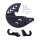 Brake disc fork protection bottom gray black for Honda CRF 250 450 R