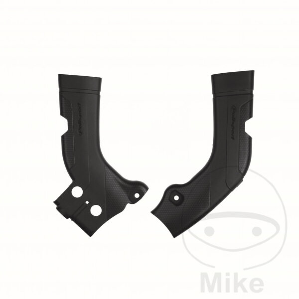 Frame protection set black for Honda CRF 450 R RX # 2019-2020