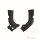 Frame protection set black for Honda CRF 450 R RX # 2019-2020