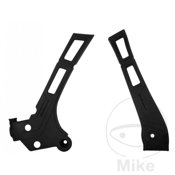 Frame protection set black for Yamaha YZ 125 250 # 2005-2019