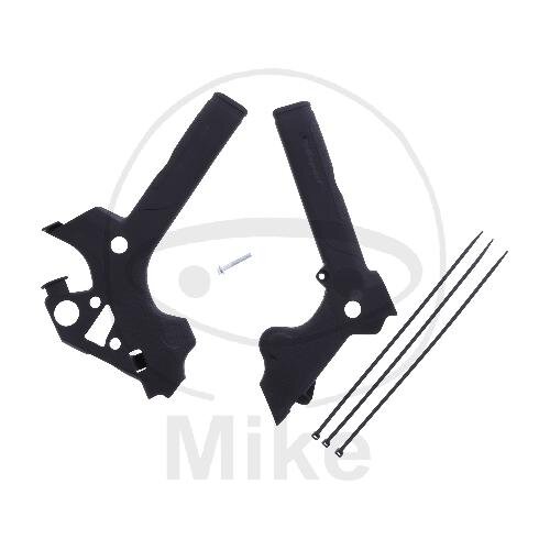 Frame protection set black for Gas Gas EC 250 300 # 2017-2019