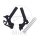 Frame protection set black for Gas Gas EC 250 300 # 2017-2019