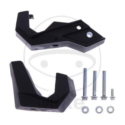 Fork protection bottom black for Honda CRF 250 R 2015-2021 # CRF 450 R 2015-2022