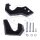 Fork protection bottom black for Honda CRF 250 R 2015-2021 # CRF 450 R 2015-2022