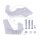Fork protection bottom white for Honda CRF 250 R 2015-2021 # CRF 450 R 2015-2022