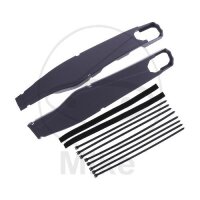 Jeu de protecteurs de bras oscillant gris pour Husqvarna...