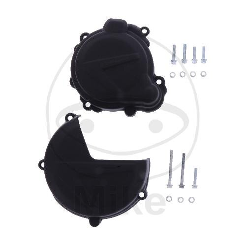Embrayage Couvercle dallumage Kit de protection noir pour Beta RR 250 350 Xtrainer 300