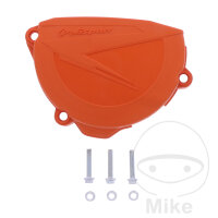 Kupplungsdeckel Schutz orange f&uuml;r KTM EXC-F 250 #...