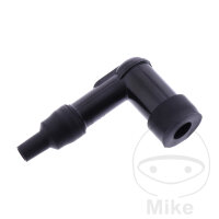 Conector buj&iacute;a LD05F 10/12 mm 90&deg; M4 negro NGK...