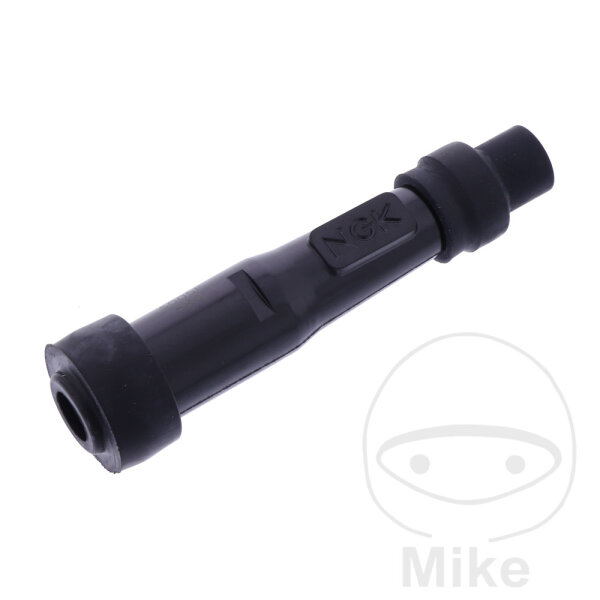 Conector de buj&iacute;a SD05F 10/12 mm 0&deg; M4 negro NGK para Honda Kawasaki KTM Suzuki