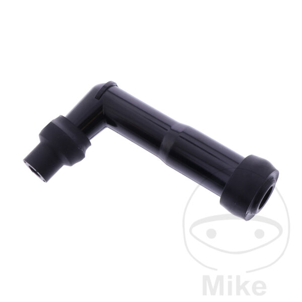 Conector de buj&iacute;a XB05F 14 mm 102&deg; M4 negro NGK para Kawasaki Suzuki Yamaha