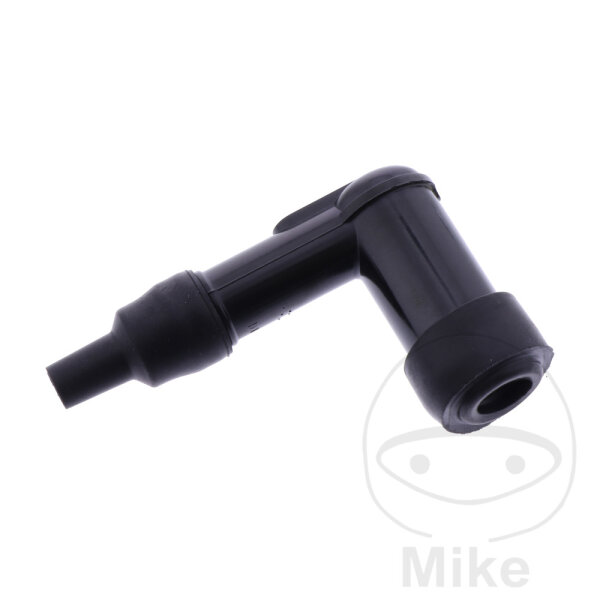 Conector de buj&iacute;a LB05F 14 mm 90&deg; M4 negro NGK para Aprilia BMW Honda Suzuki