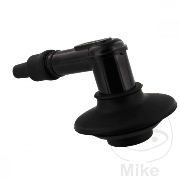 Spark plug connector LB05FG 14 mm 90&deg; M4 black NGK for Generic KSR-Moto 50