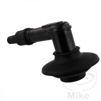 Conector buj&iacute;a LB05FG 14 mm 90&deg; M4 negro NGK...