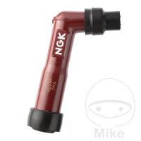 Conector de buj&iacute;a XB05F-R 14 mm 102&deg; M4 rojo...