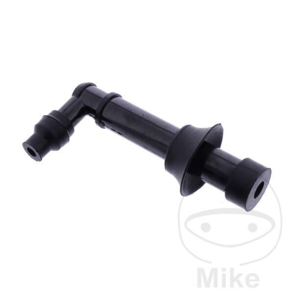 Spark plug connector 10/12 mm 90&deg; M4 black for Honda CX 500 77-84  GL 500 82-83 