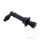 Spark plug connector 10/12 mm 90&deg; M4 black for Honda CX 500 77-84  GL 500 82-83 