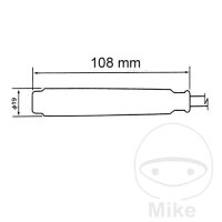 Conector de buj&iacute;a CR1 Racing 10/12/14 mm M4 rojo...