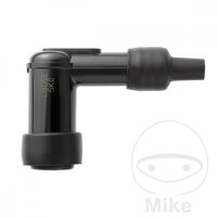 Conector buj&iacute;a LB05E 14 mm 90&deg; negro NGK para...