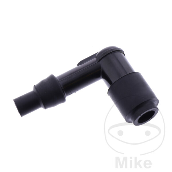 Spark plug connector LB05FP 14 mm 90&deg; M4 black NGK for Kawasaki KX 80  1984-2000