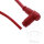 Spark plug connector CR2 Racing 10/12/14 mm 90&deg; M4 red for Honda Suzuki Yamaha