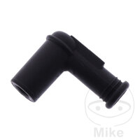 Spark plug connector Pro-0U 14 mm 90&deg; M4 black for...
