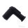 Spark plug connector Pro-0U 14 mm 90&deg; M4 black for Kawasaki KX 500 # 1993-2003