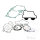 Seal kit ATH without oil seals for Husqvarna SMR TE 511