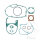 Kit de juntas ATH sin juntas de eje para Kawasaki KE 100 76-96 # KM 100 76-81