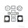 Cylinder gasket set ATH for Ducati ST 3 1000 Sporttouring # 2004-2007