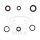 Set di paraoli ATH per SYM Symphony 125 2009-2014 # X-Pro 125 2013-2016
