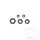 Jeu de joints darbre ATH pour Suzuki GT TS 50