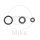 Set di paraoli ATH per Husqvarna TC 250 TE 250 310 # 2010-2013