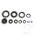 Set di paraoli ATH per Yamaha YZ 125 # 1994-2000