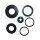 Set di paraoli ATH per Yamaha YFM 350 Grizzly # 2007-2014