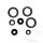 Set di paraoli ATH per KTM Duke Enduro SMC Supermoto 690