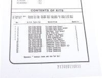 Ensemble complet de joints moteur pour Yamaha XS 400 DOHC...