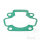 Guarnizione base cilindro -0,3 mm ATH per Kawasaki KX 65 # 2000-2020